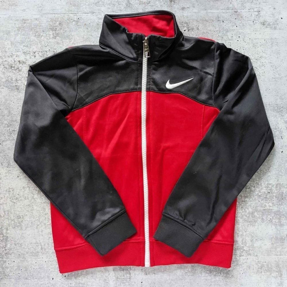 Nike boys Full Zip Track Jacket Size 4 Toddler